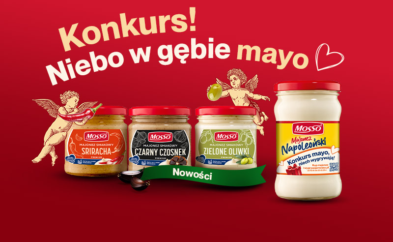 Konkurs MOSSO - Niebo w gębie mayo!