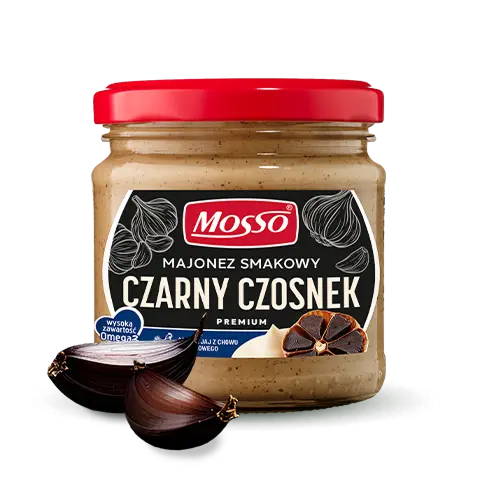 Majonez smakowy Czarny czosnek